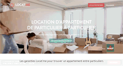 Desktop Screenshot of locatme.fr