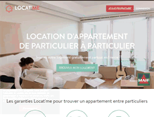 Tablet Screenshot of locatme.fr